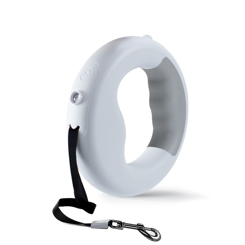 Dog Leash Retractable LED Luminous Night Safety Walking Lead - Detail Angle 7 | Majestic Pet Kingdom