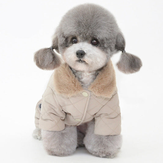 winter-new-pet-cotton-coat-dog-cotton-coat-dog-clos-pet-clos-dog-clos-teddy-clos-luxury-view-2 | Majestic Pet Kingdom
