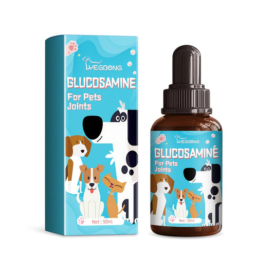 Pet Glucosamine Drops Relieve Pain Of Bones And Joints For Pets Body Care For Cats And Dogs | Purrfect Pet Kingdom