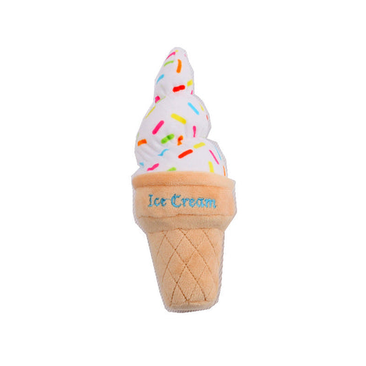 Pet Plush Toy Simulation Pizza Hamburger Steak Ice Cream French Fries Sound Dog Toy Pet Product | Purrfect Pet Kingdom