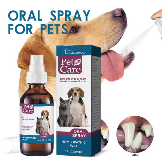 pet-oral-cleaning-spray,-cats-dogs-remove-tartar-bad-breath-fresh-mouth-care-spray-luxury-view-1 | Majestic Pet Kingdom