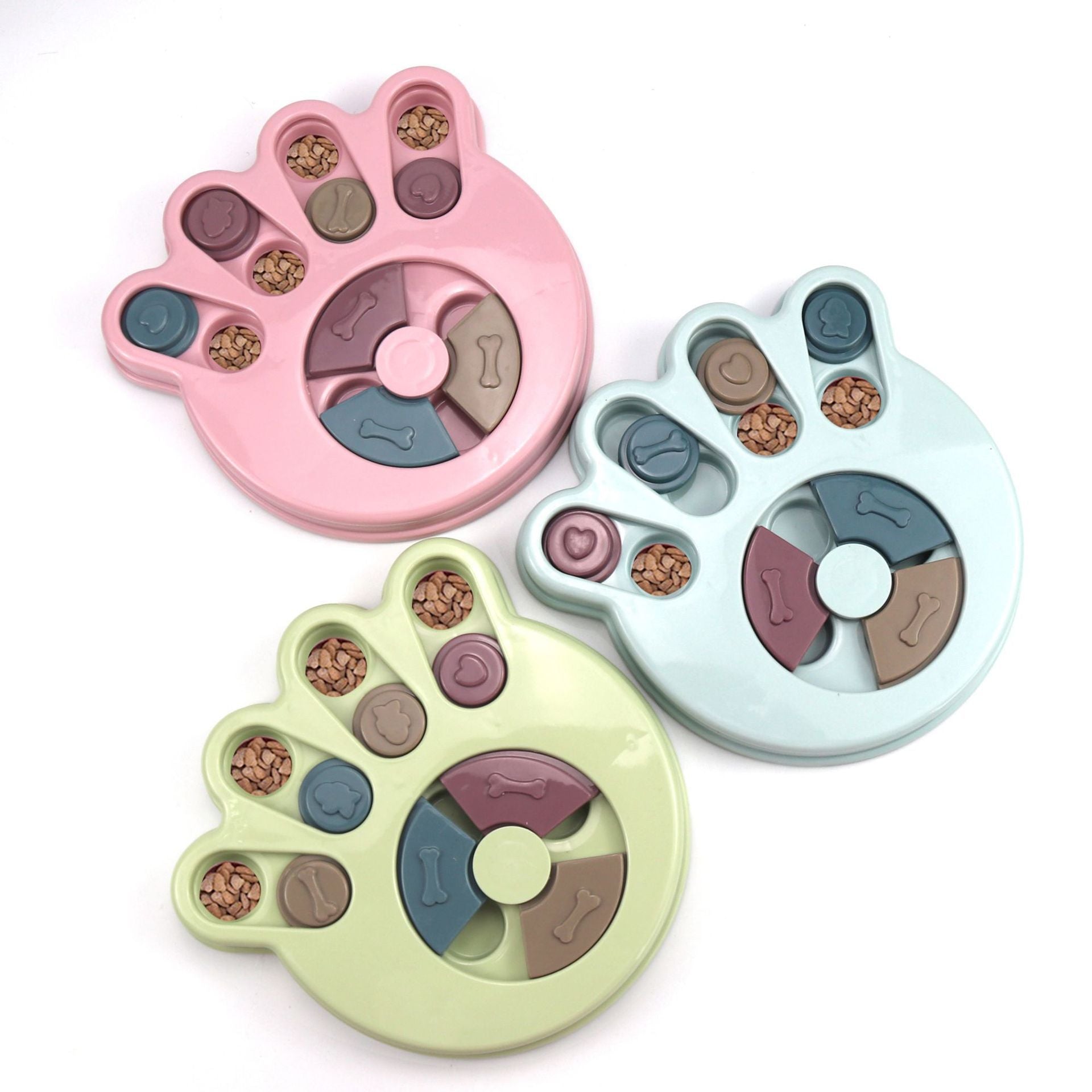 Interactive Slow Feeder Bowl: Dog Puzzle Toy Bowl - Majestic Pet Kingdom
