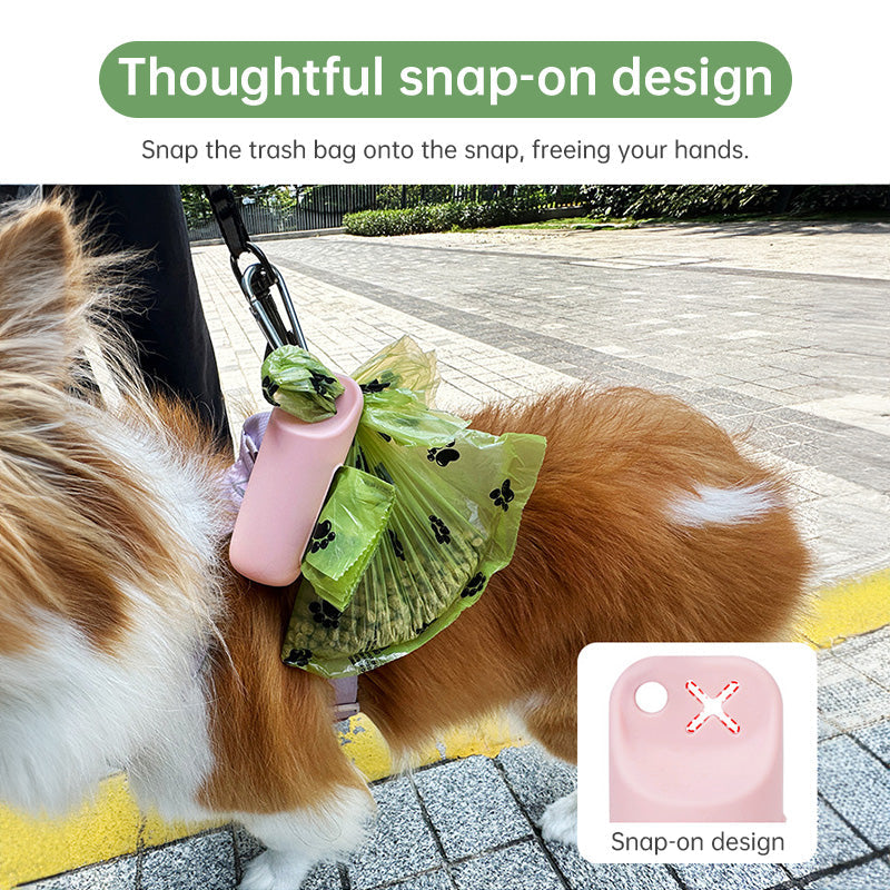 Silicone Poop Bag Holder: Portable Dispenser Case - Majestic Pet Kingdom