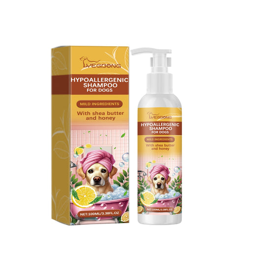Shampoo For Dogs Gentle Cleansing Shampoo For Dog Hair Moist, Smooth And Tangle-Free - Detail Angle 2 | Majestic Pet Kingdom