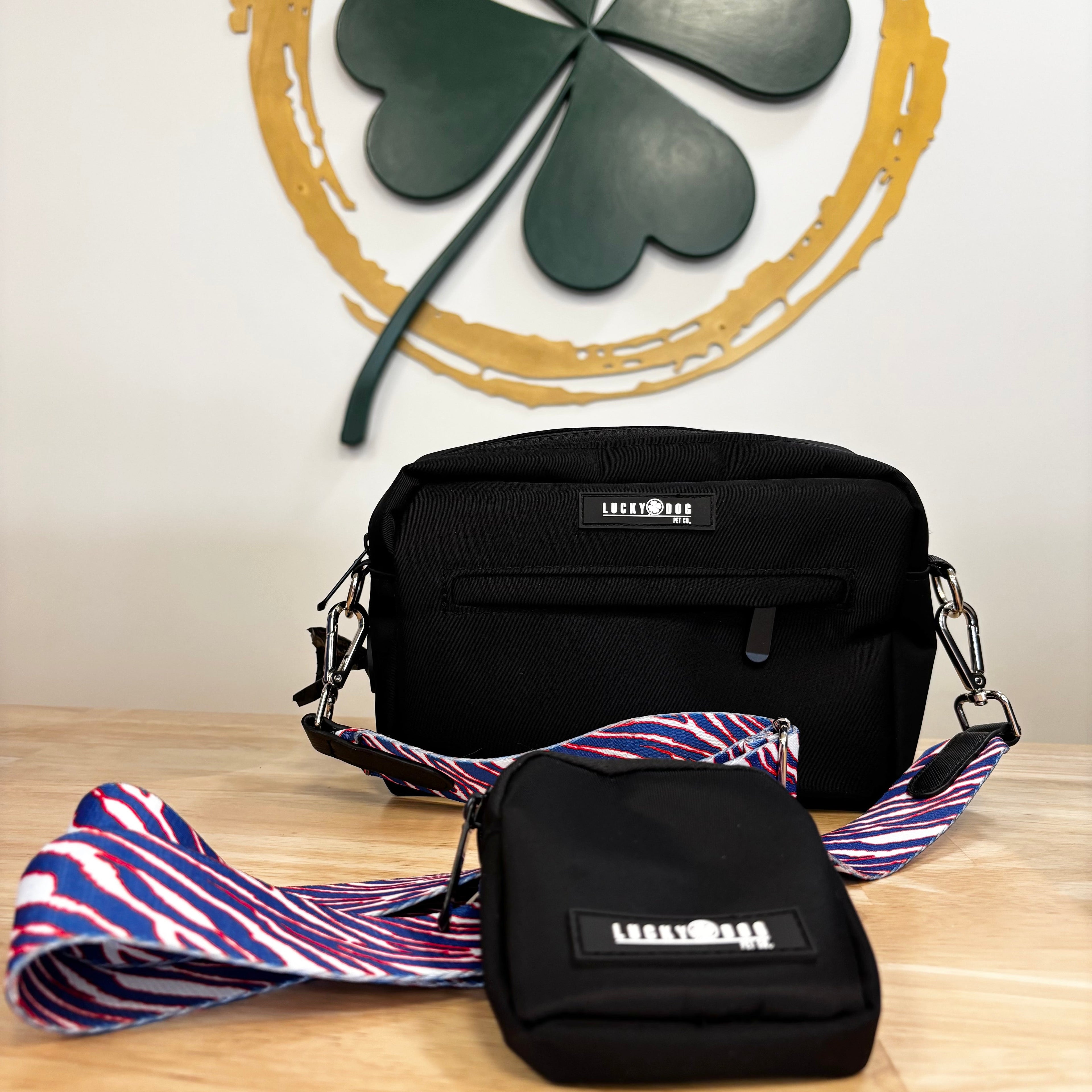 Dog Walking Bag Set – Bag, Strap & Treat Pouch Clip - Majestic Pet Kingdom