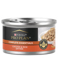 Pro Plan Complete Essentials Chicken & Rice Entrée in Gravy Wet Cat Food (3oz) - Majestic Pet Kingdom