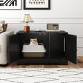Cat Litter Box Enclosure Furniture Indoor Wooden Cat House End Side Table Nightstand