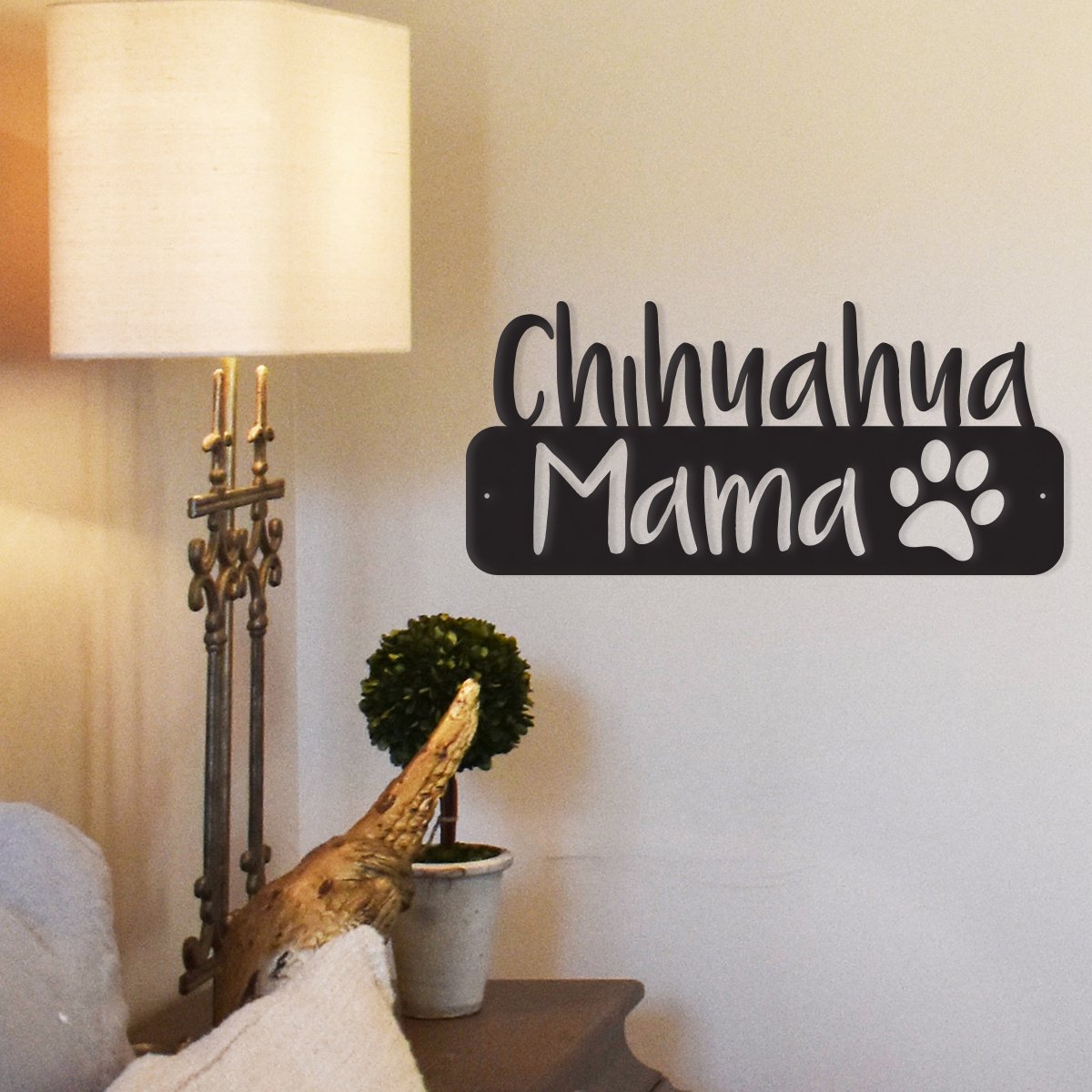 Chihuahua Mama - Metal Wall Art/Décor | Purrfect Pet Kingdom
