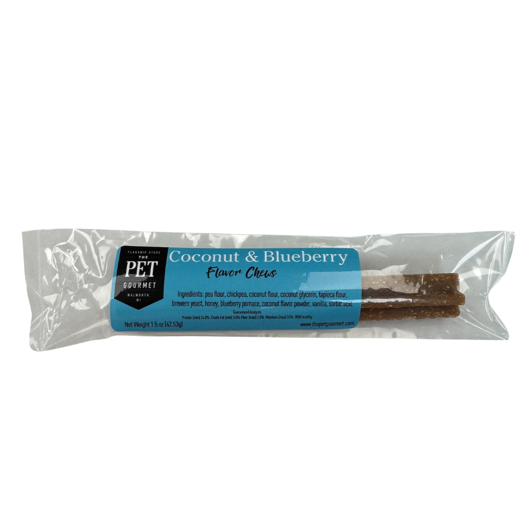 Coconut Blueberry Chew Stick - 1 pack Interactive Pet Toy | Majestic Pet Kingdom™