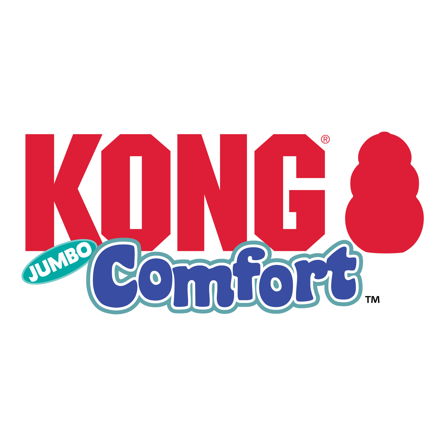 Dog Plush Toy KONG Comfort Duck Extra Large Squeaky Stuffed