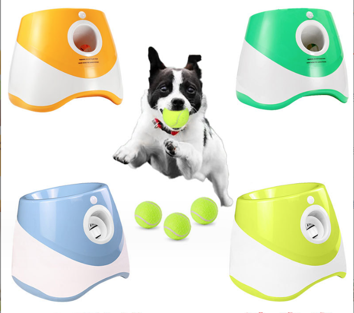 Durable Electric Interactive Throwing Training Dog Fetch Toy Thrower Machine Mini Tennis Automatic Dog Ball Launcher | Purrfect Pet Kingdom