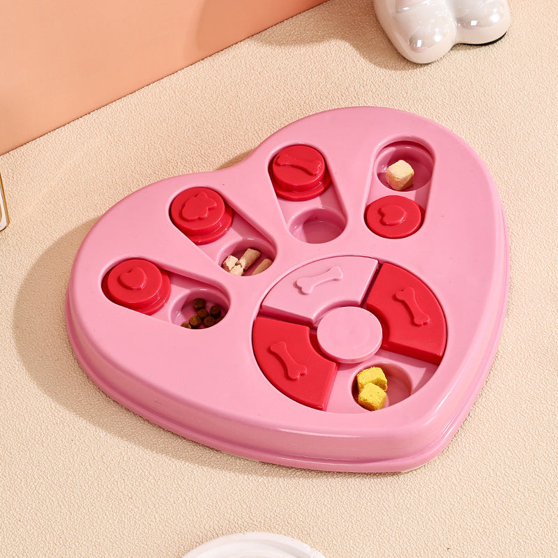 Interactive Slow Feeder Bowl: Dog Puzzle Toy Bowl - Majestic Pet Kingdom