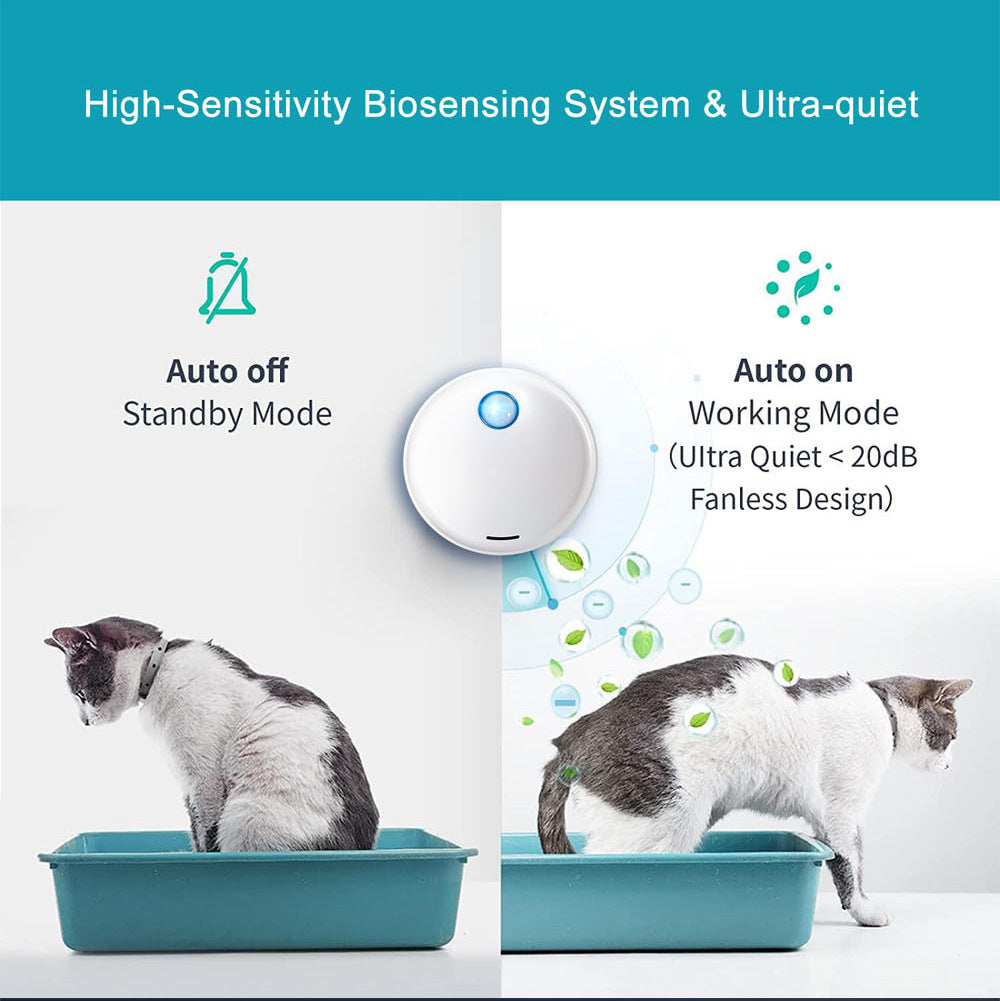 Smart Pet Odor Eliminator - Cat Litter Box Deodorizer