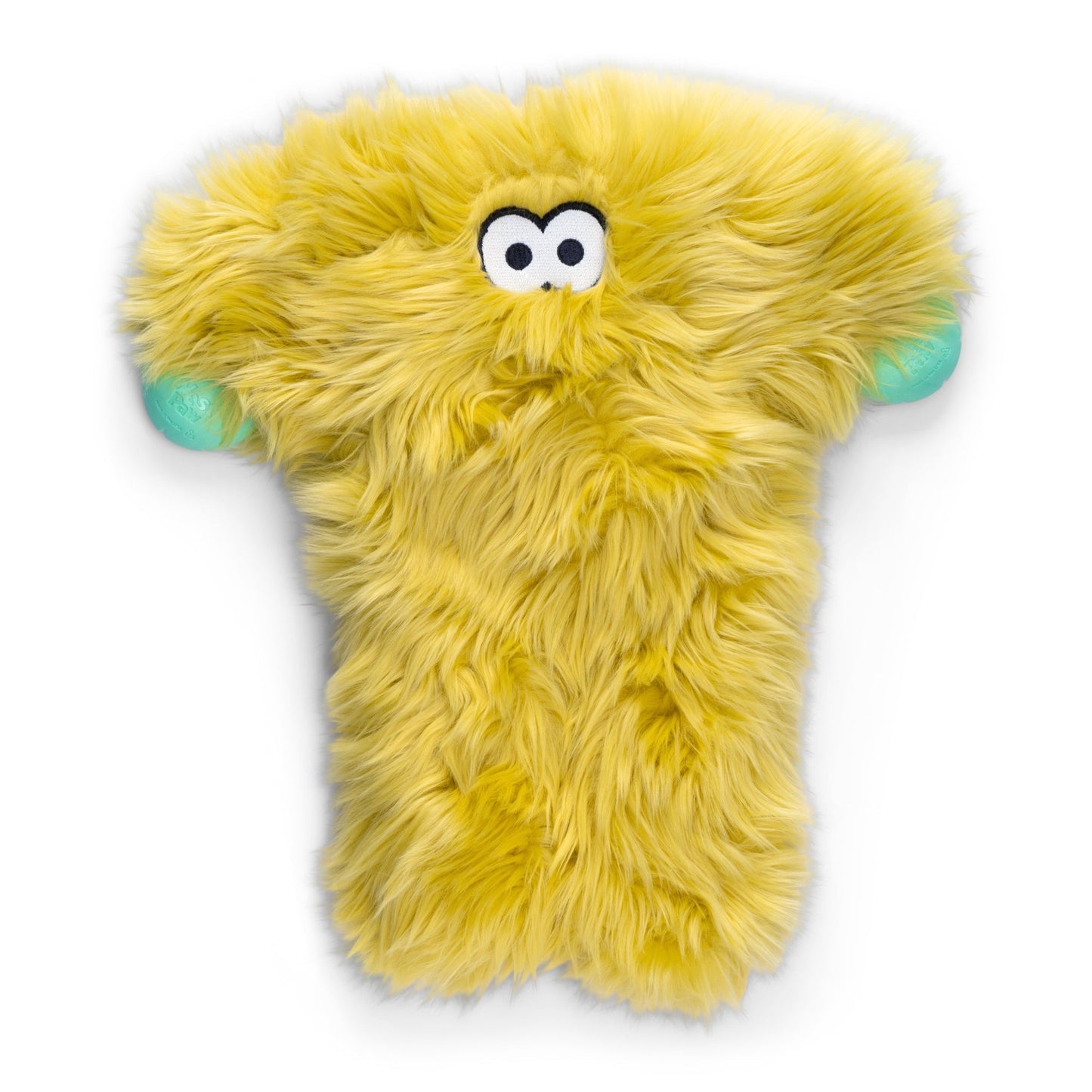 Dog Plush Toy Bjorn Rowdies Reinforced Tough Squeaker Play - Detail Angle 3 | Majestic Pet Kingdom