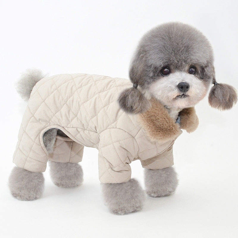 Winter New Pet Cotton Coat Dog Cotton Coat Dog Clothes Pet