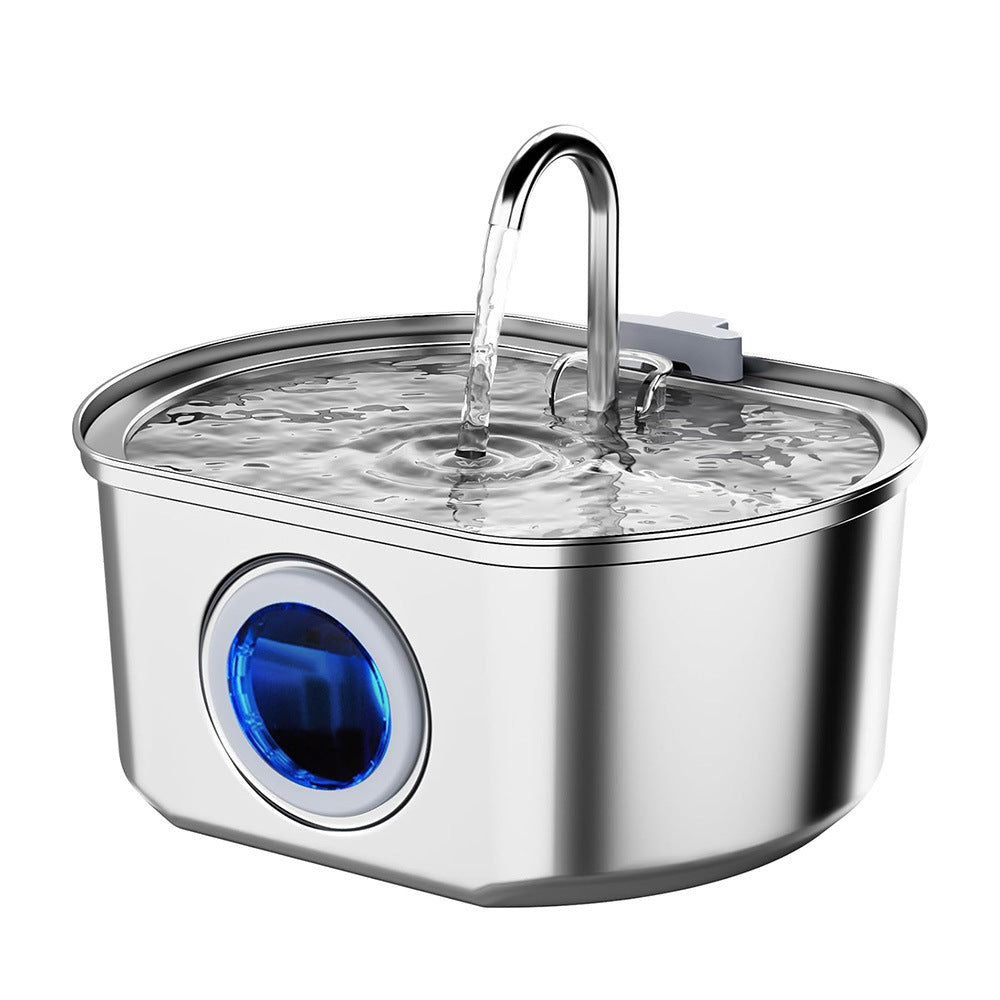 Smart Pet Water Dispenser: Stainless Steel Auto Circulation - Majestic Pet Kingdom