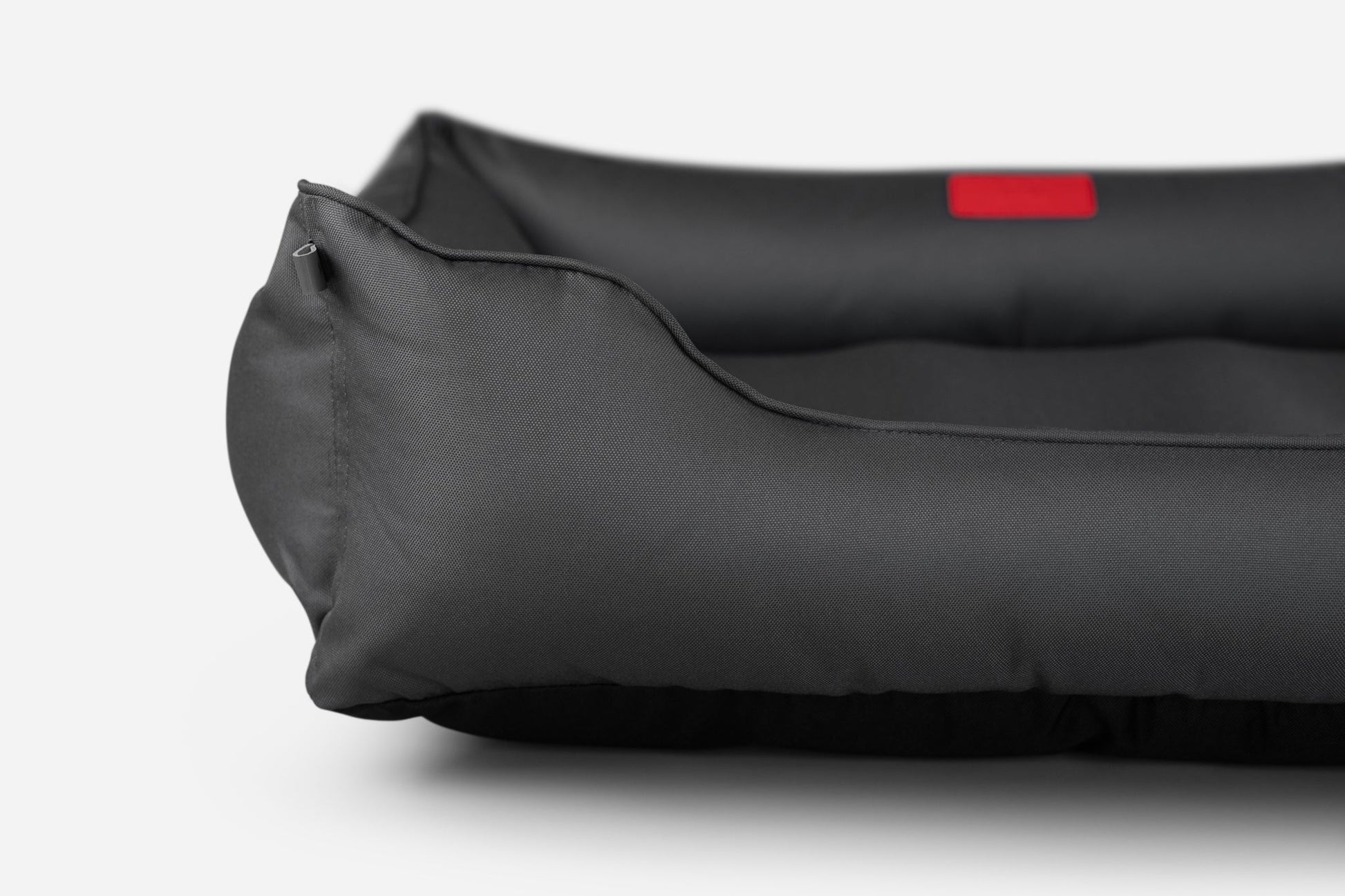Waterproof Dog Bed – Oxford Fabric, Indoor Outdoor, Gray - Majestic Pet Kingdom