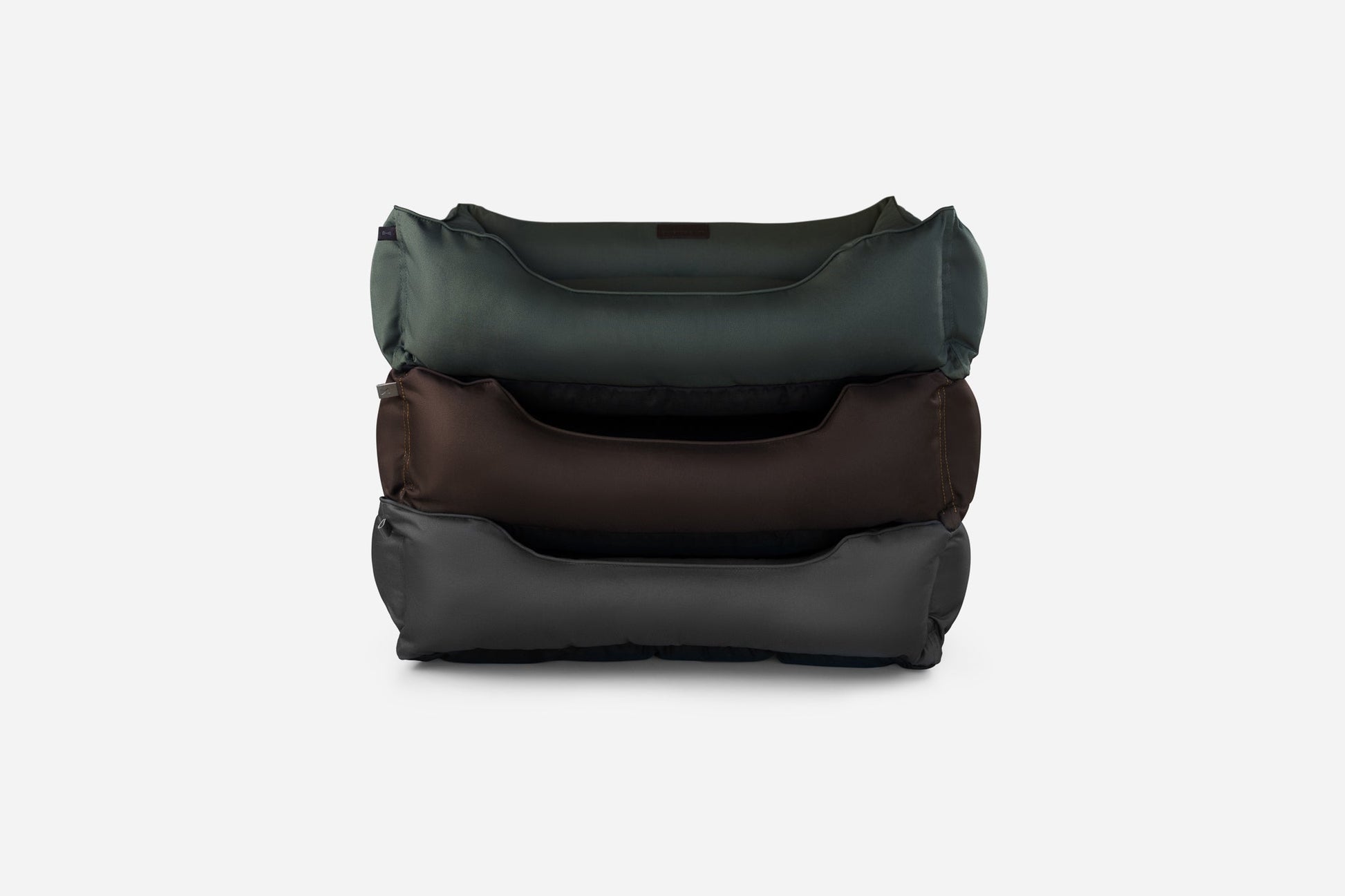Waterproof Dog Bed – Oxford Fabric, Indoor Outdoor, Gray - Majestic Pet Kingdom