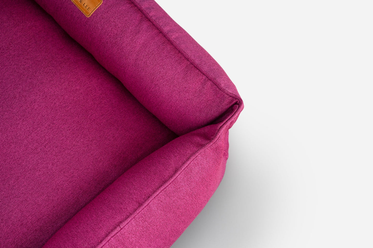 Dog Bed Cotton Sleeper Berry Pink Breathable Lounger Mat Bed