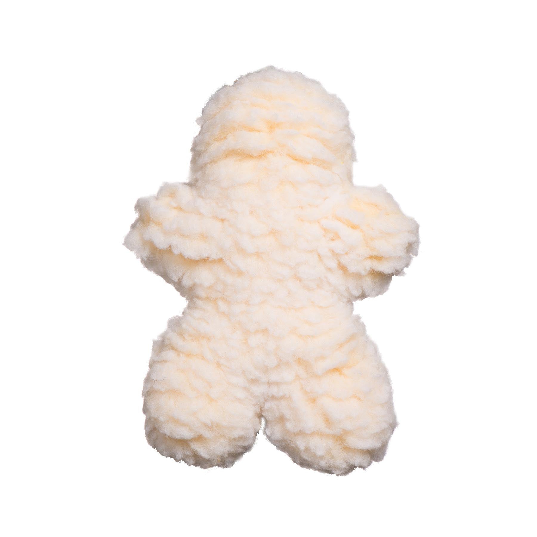 Dog Plush Toy HuggleFleece Man Soft Squeaky Stuffed Pet Chew - Detail Angle 3 | Majestic Pet Kingdom