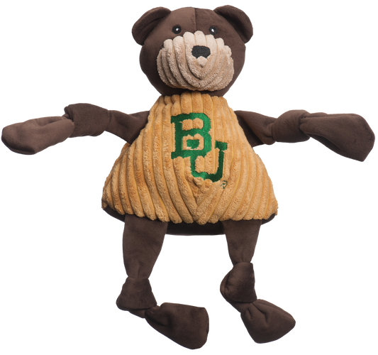 NCAA Baylor University, Bruiser the Bear Knottie® Plush Dog
