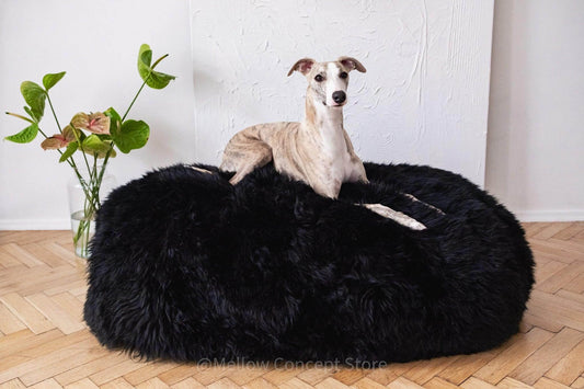 Oval Sheepskin™ Luxury Pet Bed - High Quality Pet Product