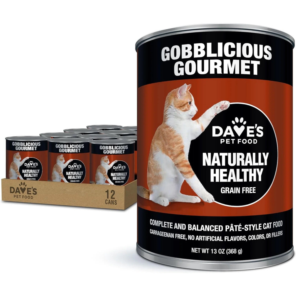 Dave's Cat Naturally Healthy Gobblicious (13oz) - Majestic Pet Kingdom