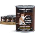 Dave's Naturally Healthy Turkey Dinner Paté Wet Cat Food (12.5oz) - Majestic Pet Kingdom