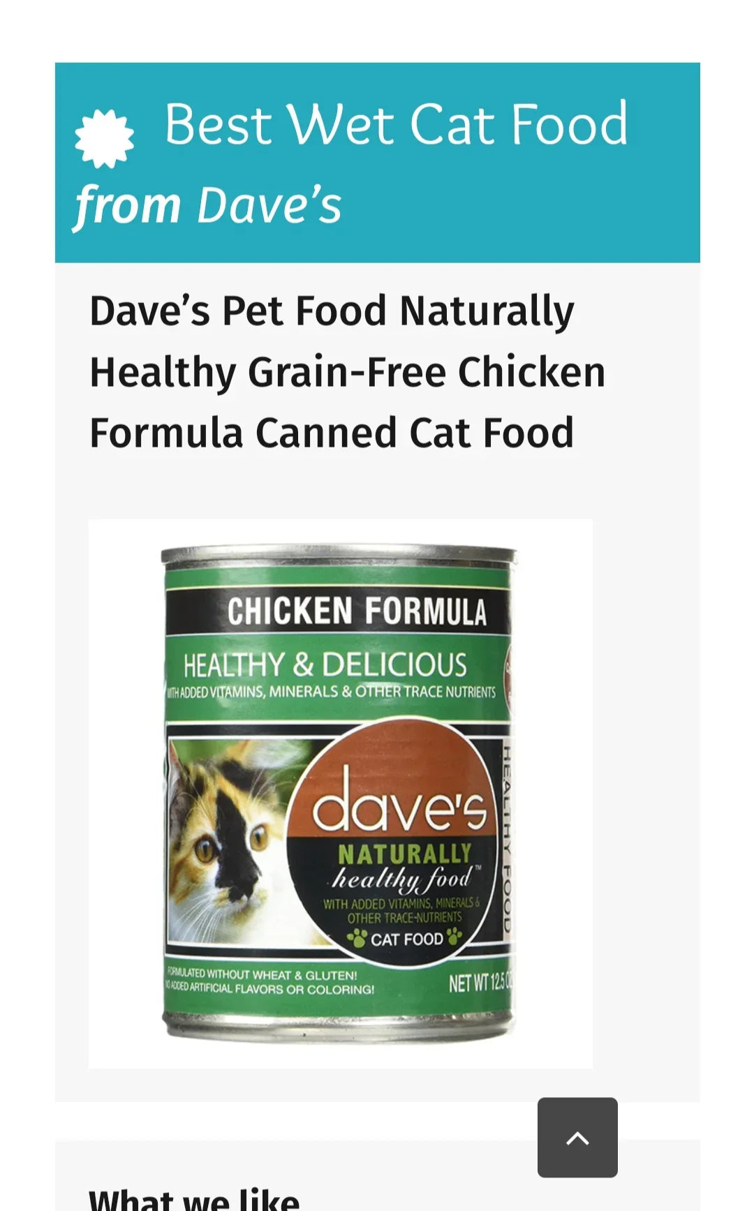 Dave's Naturally Healthy Chicken Dinner Paté Wet Cat Food (12.5oz) - Majestic Pet Kingdom