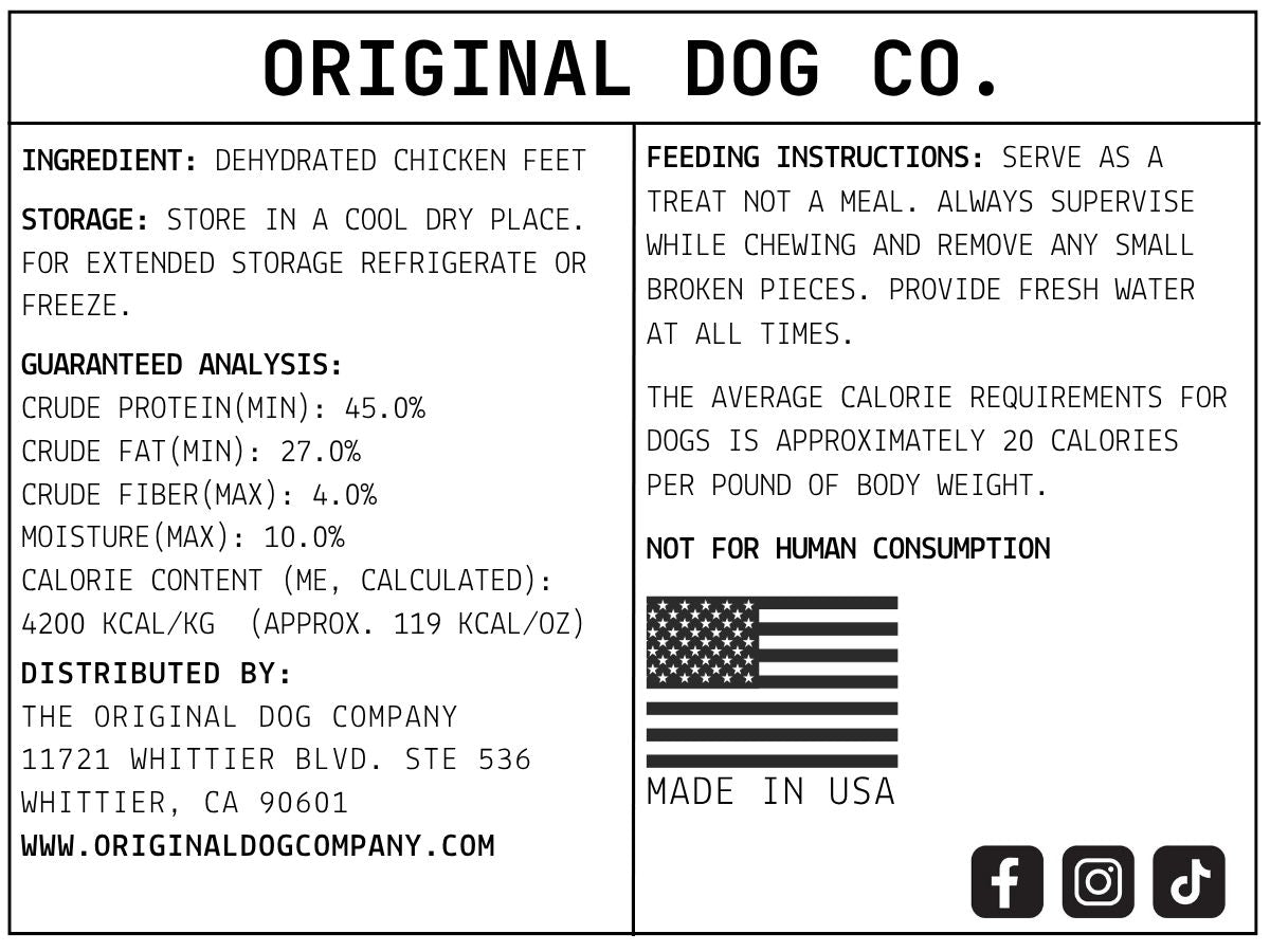 Majestic Pet Kingdom Dehydrated Chicken Feet Dog Treats, 10 oz | Purrfect Pet Kingdom