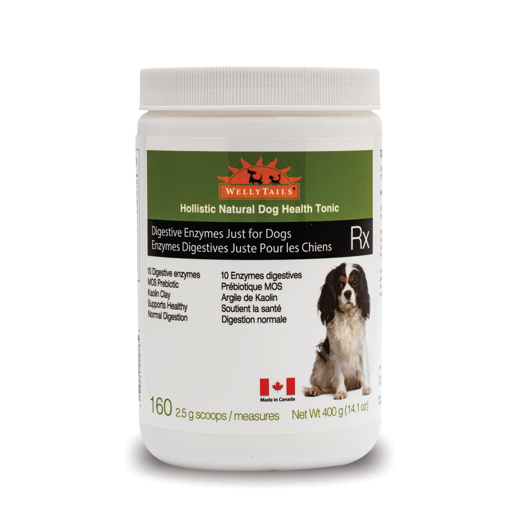 WellyTails Digestive Enzymes Just for Dogs