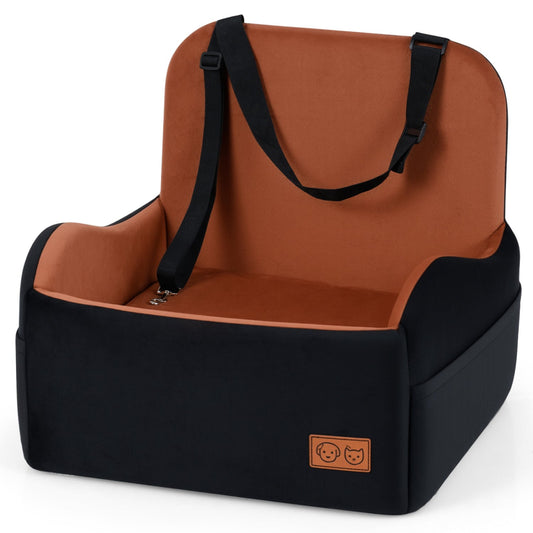 Detachable Dog Booster Car Seat Fits Front and Back Seat | Purrfect Pet Kingdom