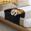 Plush Calming Dog Couch Bed with Anti-Slip Bottom-M - Majestic Pet Kingdom