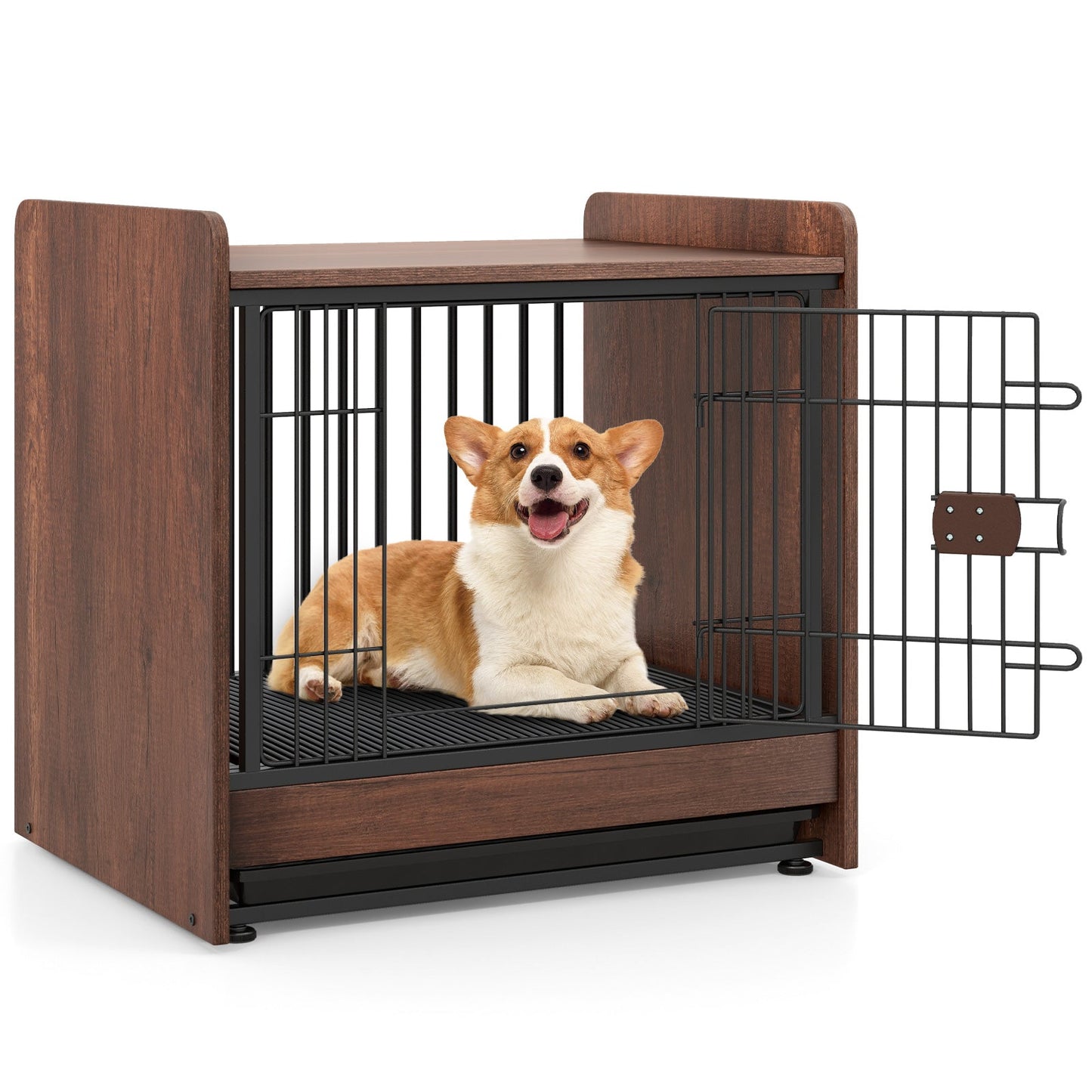 Dog Crate Indoor Dog Cage with Removable Tray and Lockable Door | Purrfect Pet Kingdom