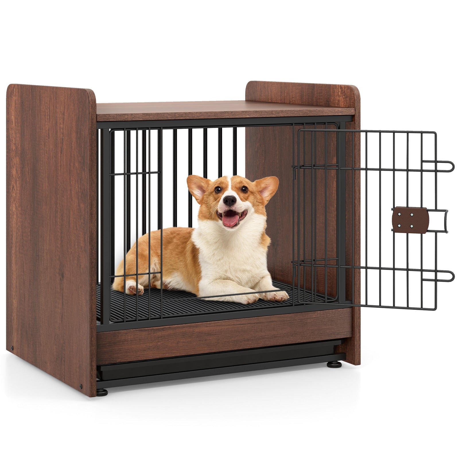 Dog Crate Indoor Dog Cage with Removable Tray and Lockable Door | Purrfect Pet Kingdom