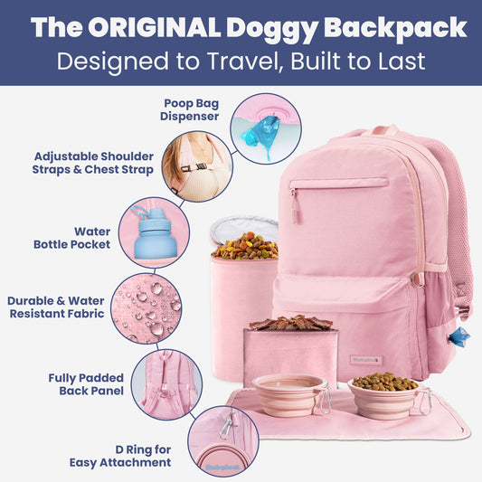The Original Doggy Bag™ Backpack for Dog Supplies | Purrfect Pet Kingdom