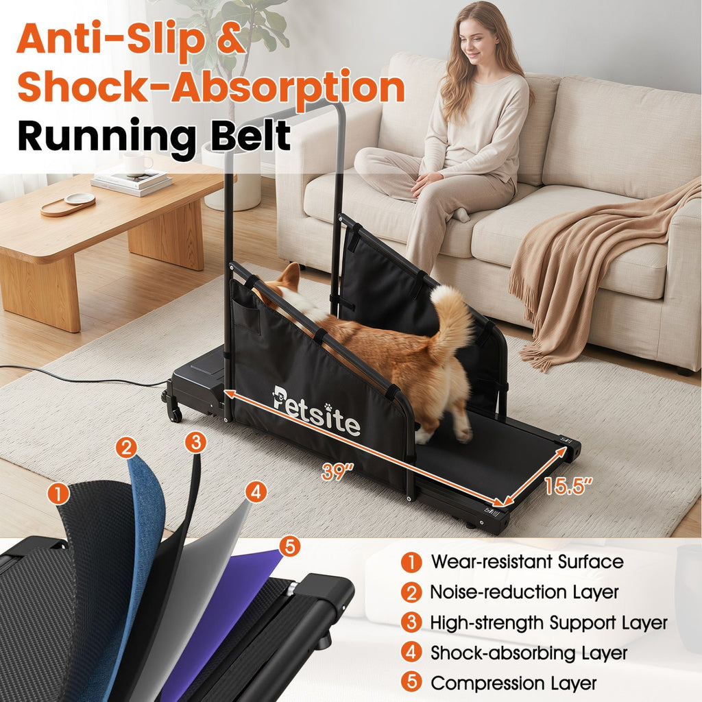 Dog Treadmill with Remote Control and LCD Display - Majestic Pet Kingdom