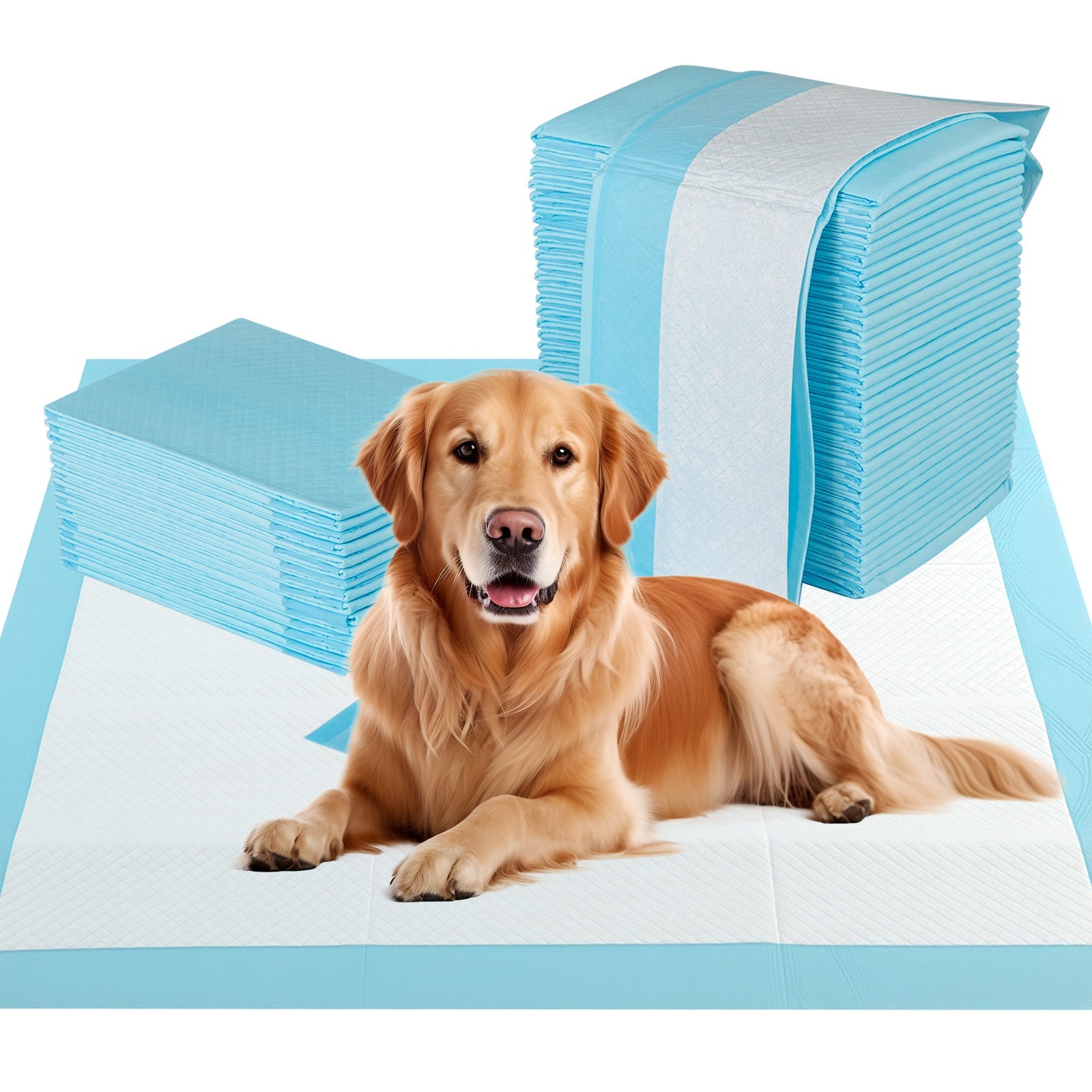 Dog Pee Pads Extra Large 36x36 Inch Potty Training 100-Count - Detail Angle 3 | Majestic Pet Kingdom