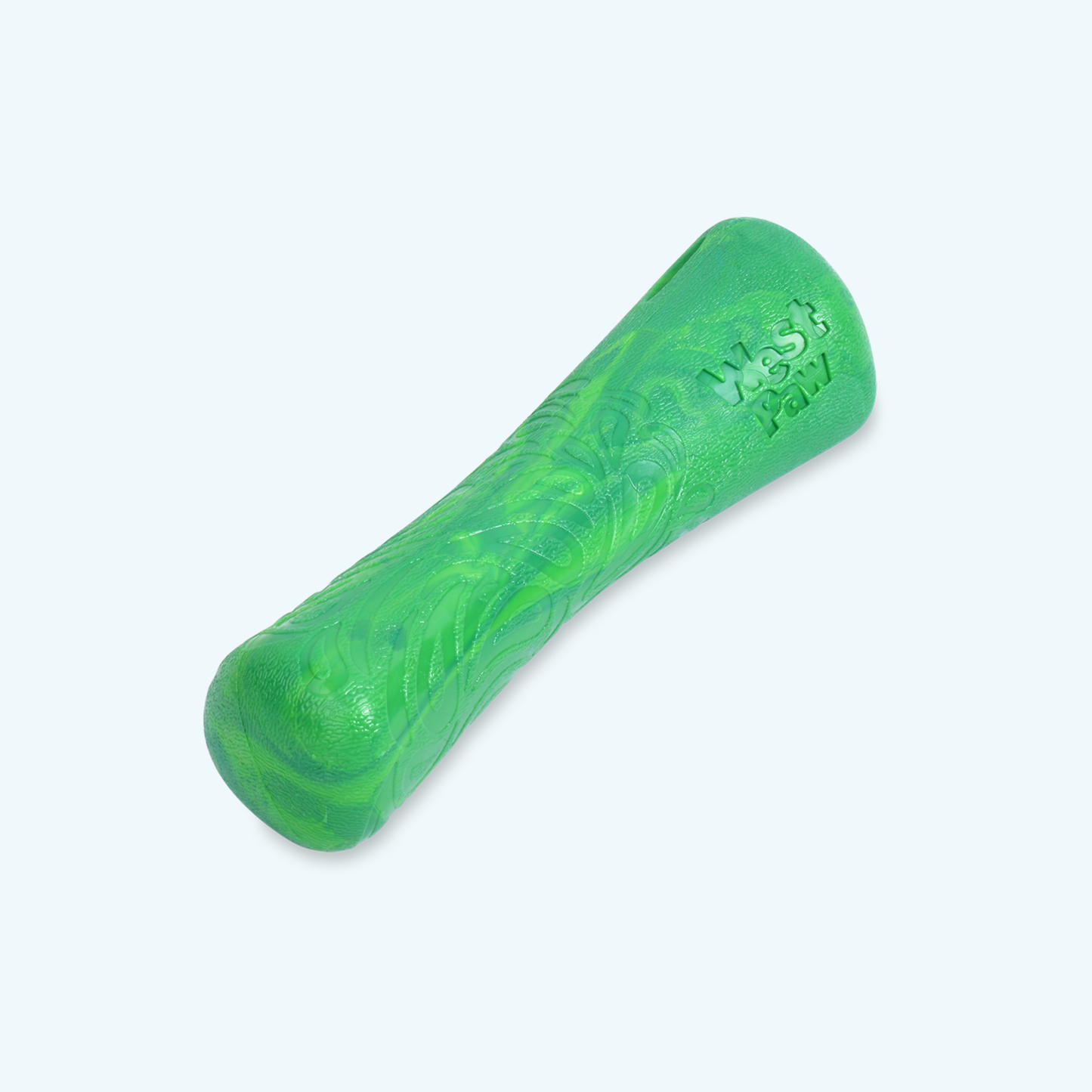 Dog Chew Toy West Paw Drifty Bone Moderate Chewer Fetch Toy - Main Feature View | Majestic Pet Kingdom