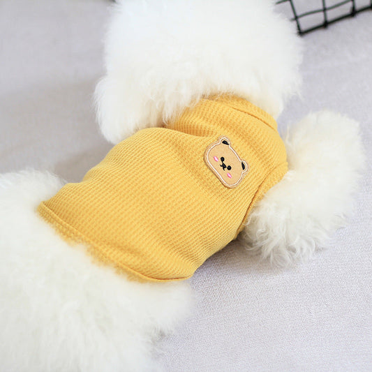 thin-sleeveless-vest-small-dog-teddy-pomeranian-bears-pet-cat-dog-clos-luxury-view-2 | Majestic Pet Kingdom