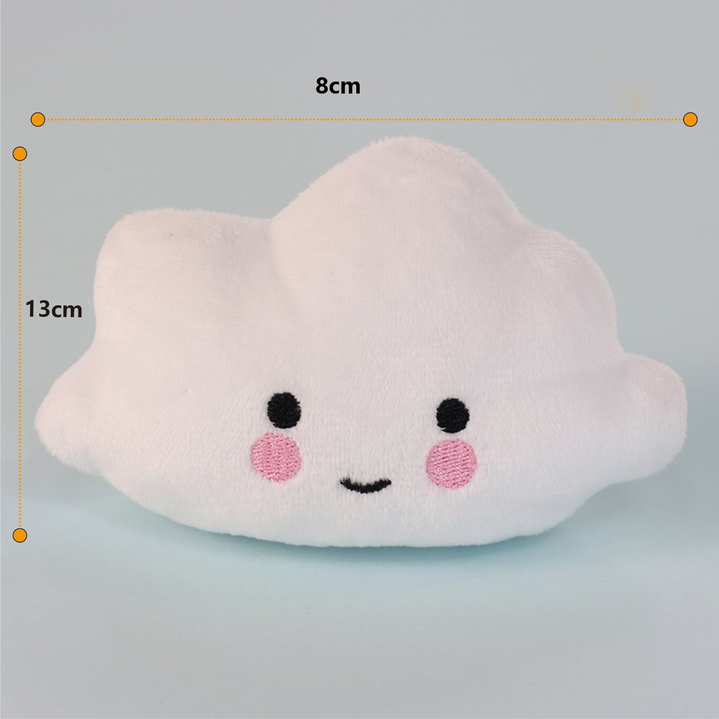 Dog Plush Toy Durable Squeaky Stuffed Animal Interactive Chewer - Detail Angle 3 | Majestic Pet Kingdom