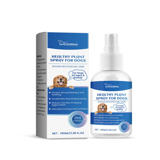 Dog Care Spray, Clean Dog Care Pet Plant Essence Skin Care Spray | Purrfect Pet Kingdom