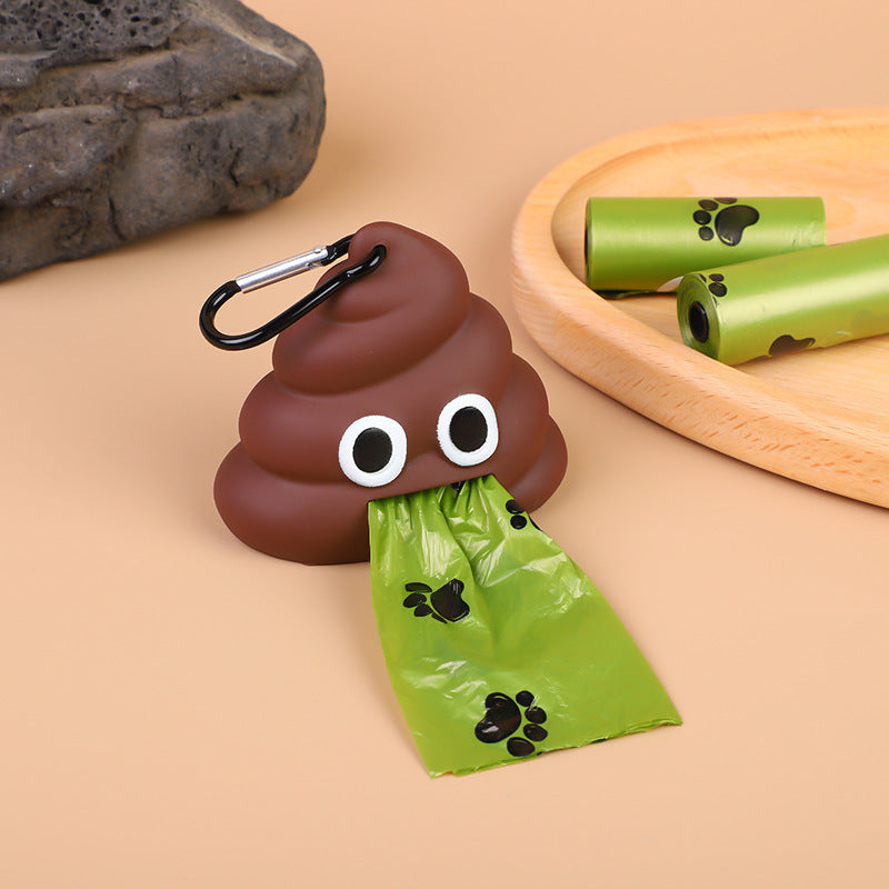 Dog Poop Bag Dispenser: Portable Waste Collection Box - Majestic Pet Kingdom