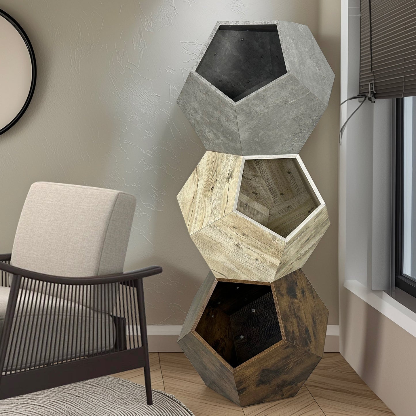 Cat Litter Box Enclosure Side Table - Modern Pet Furniture