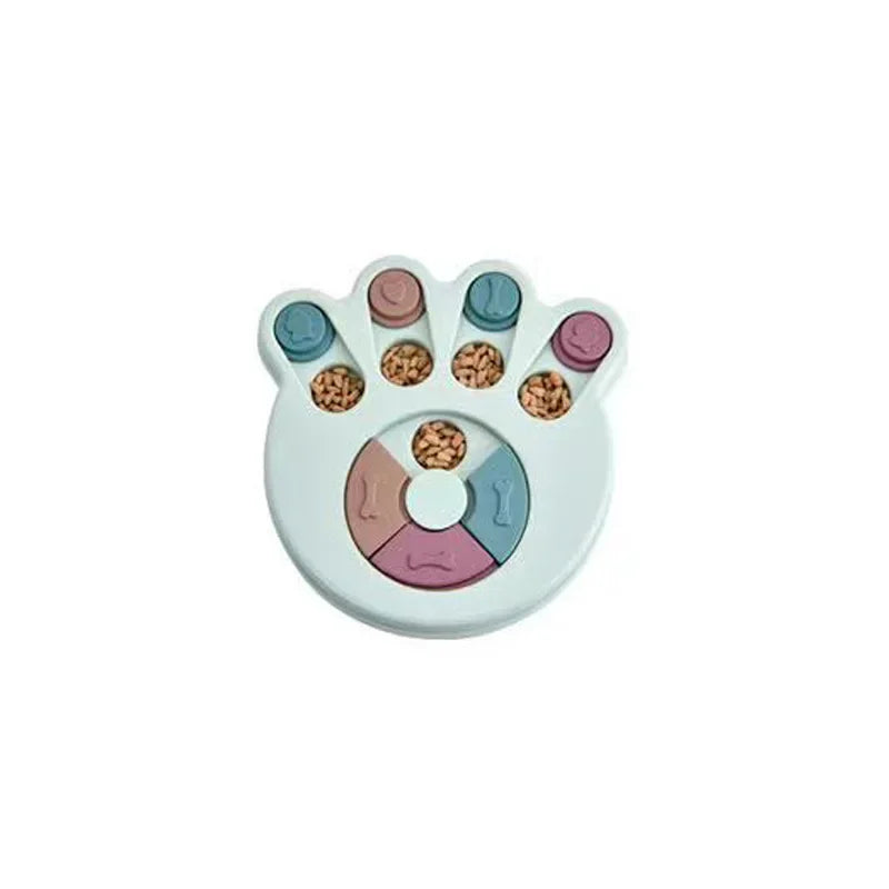 Dog Puzzle Toy Bowl: Interactive IQ Slow Feeder Game | Purrfect Pet Kingdom