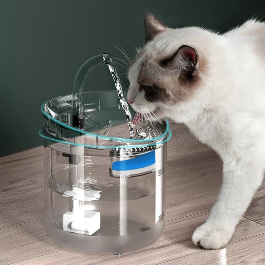Pet Water Dispenser Automatic Circulation Intelligent Constant Temperature Electric Mute Water Dispenser Pet Supplies Accessory - Detail Angle 2 | Majestic Pet Kingdom