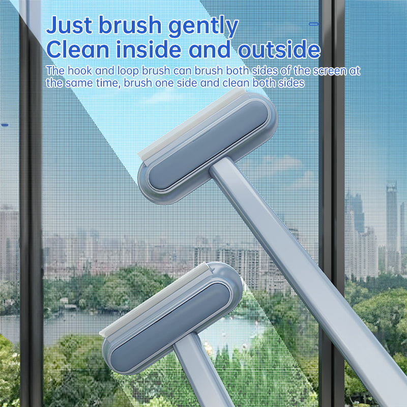 3-in-1 Pet Hair Remover: Long-Handle Fur Cleaning Brush