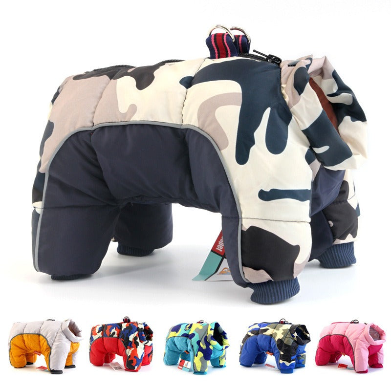 Pet Dog Clothes Winter Clothes Thickened Warm Down Jacket