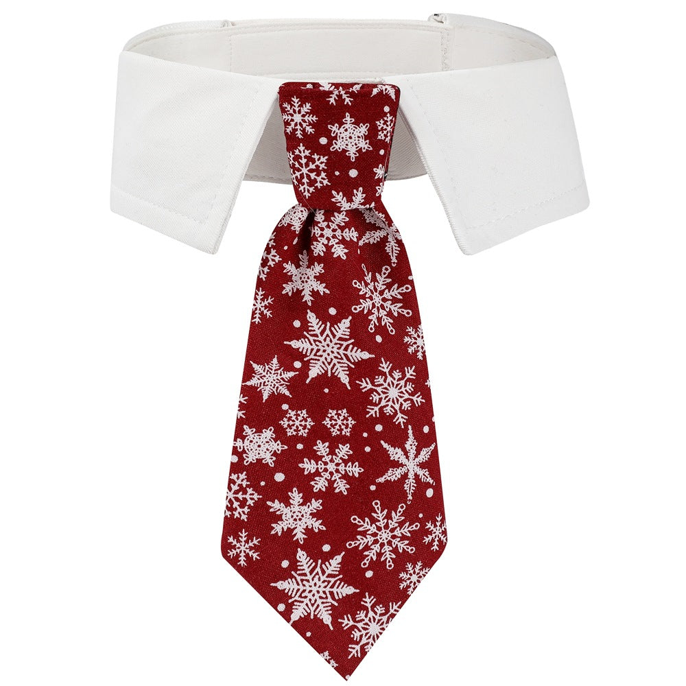 Christmas Pet Bandana: Holiday Scarf Bib for Small & Large Dogs