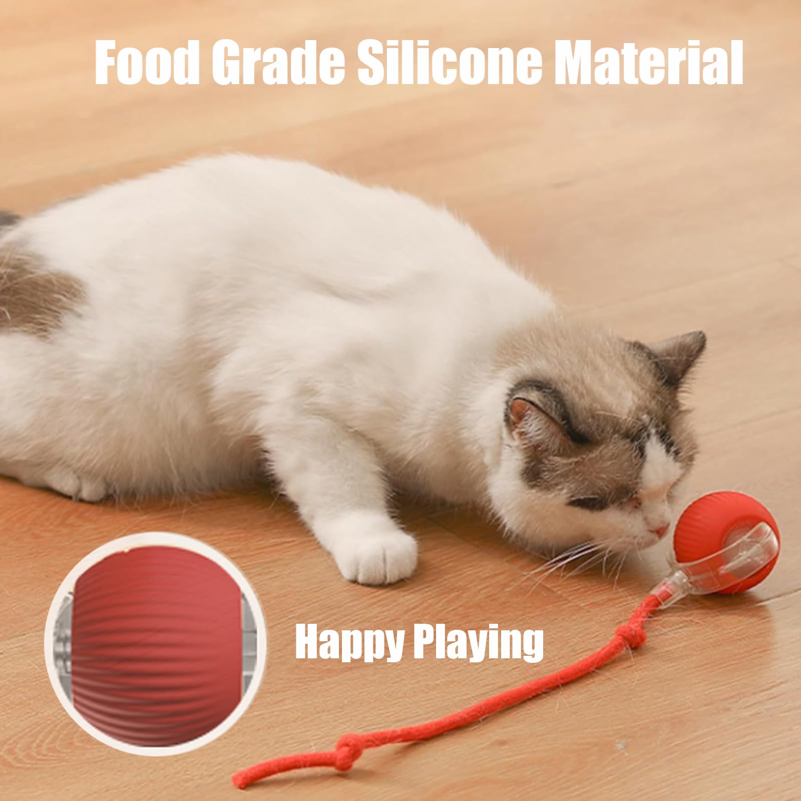 Automatic Dog Ball: Interactive USB Smart Rolling Toy
